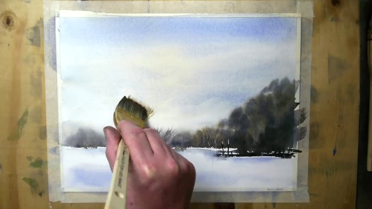 Ron Ranson Way in watercolour