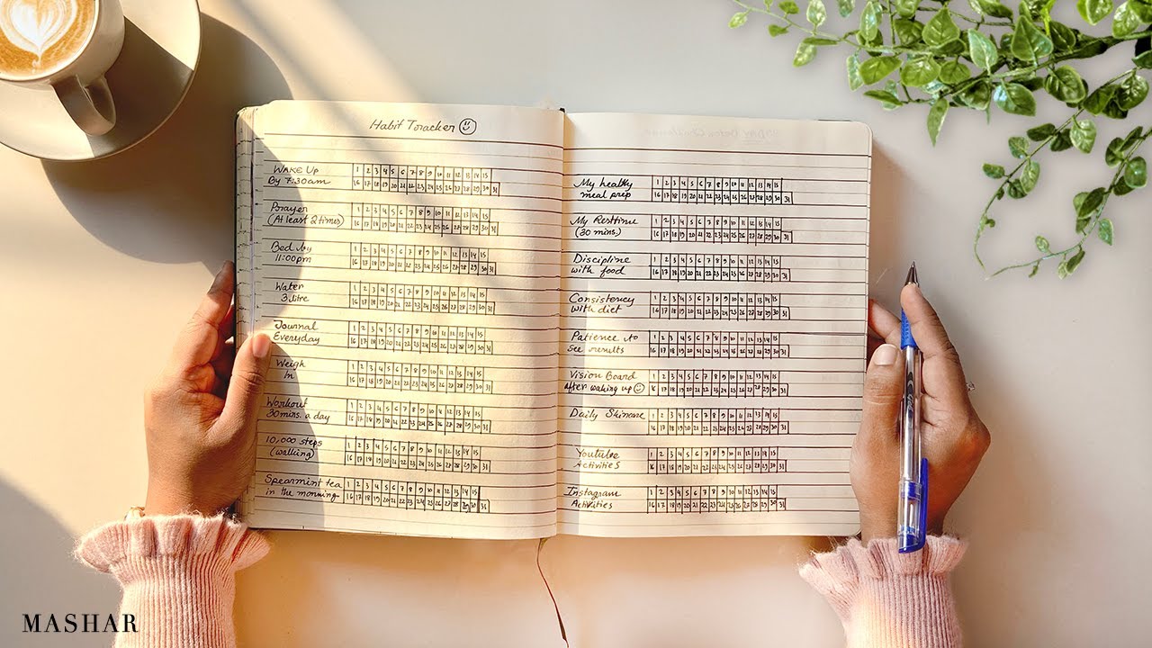 How to start journaling for self improvement and productivity | Plan with me 2022 | Glow up journal
