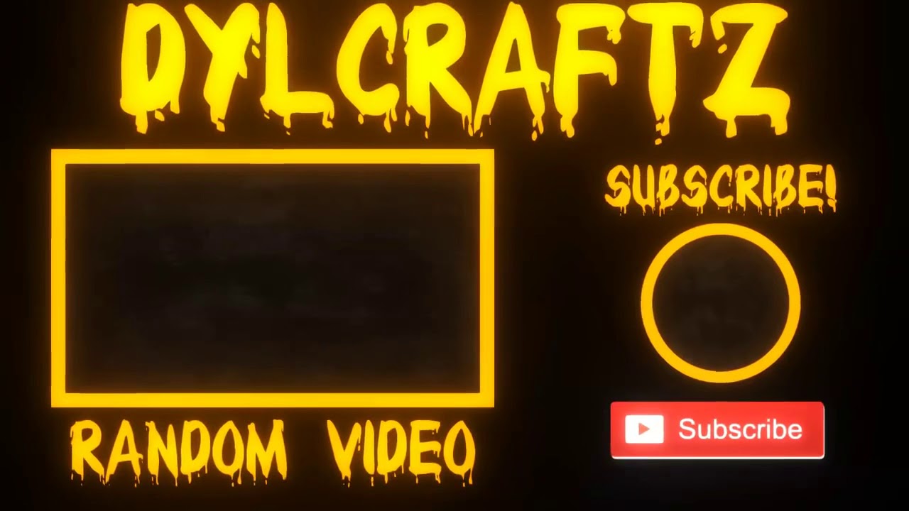 My New Halloween Outro 2018! | DylCraftZ