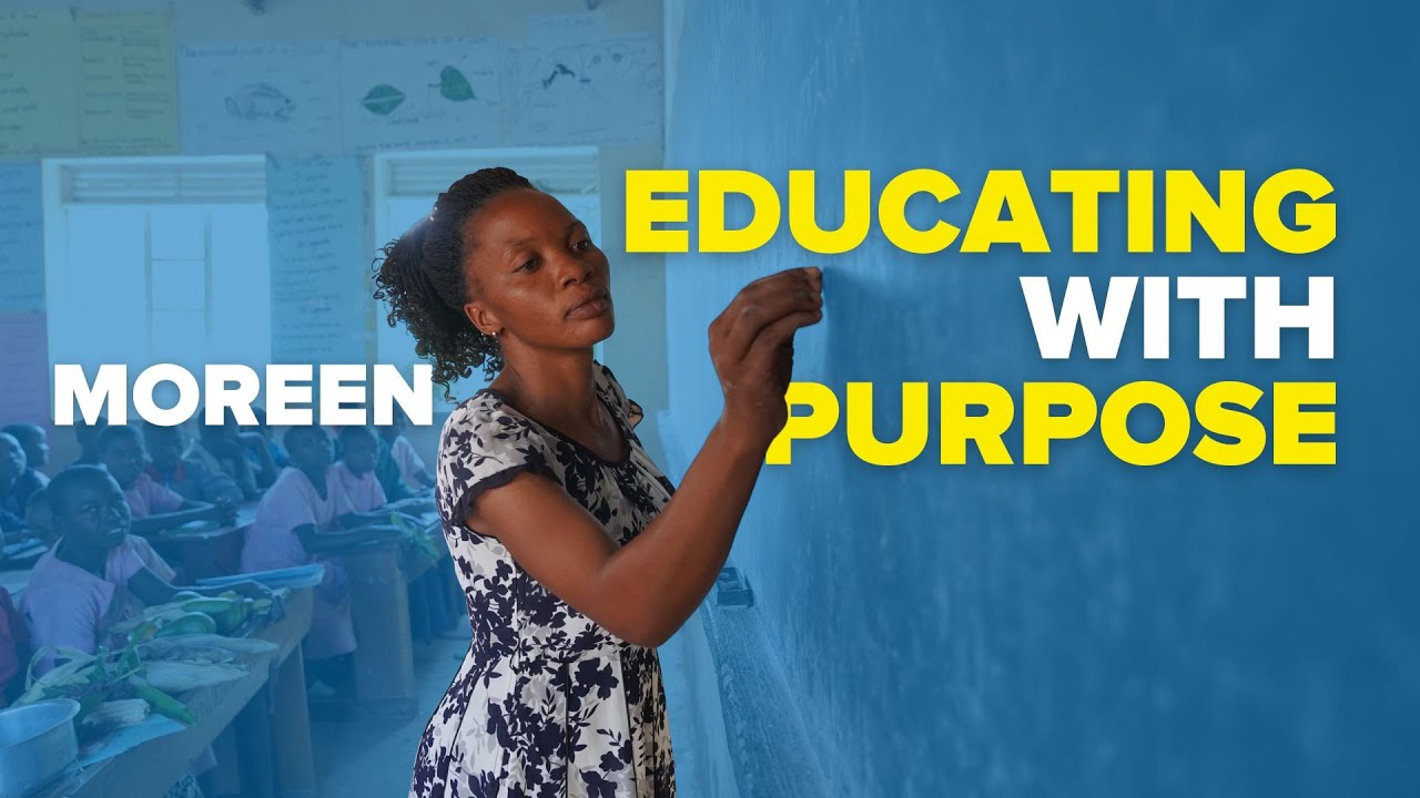 Moreen Teaches Refugee and Host Children in Uganda