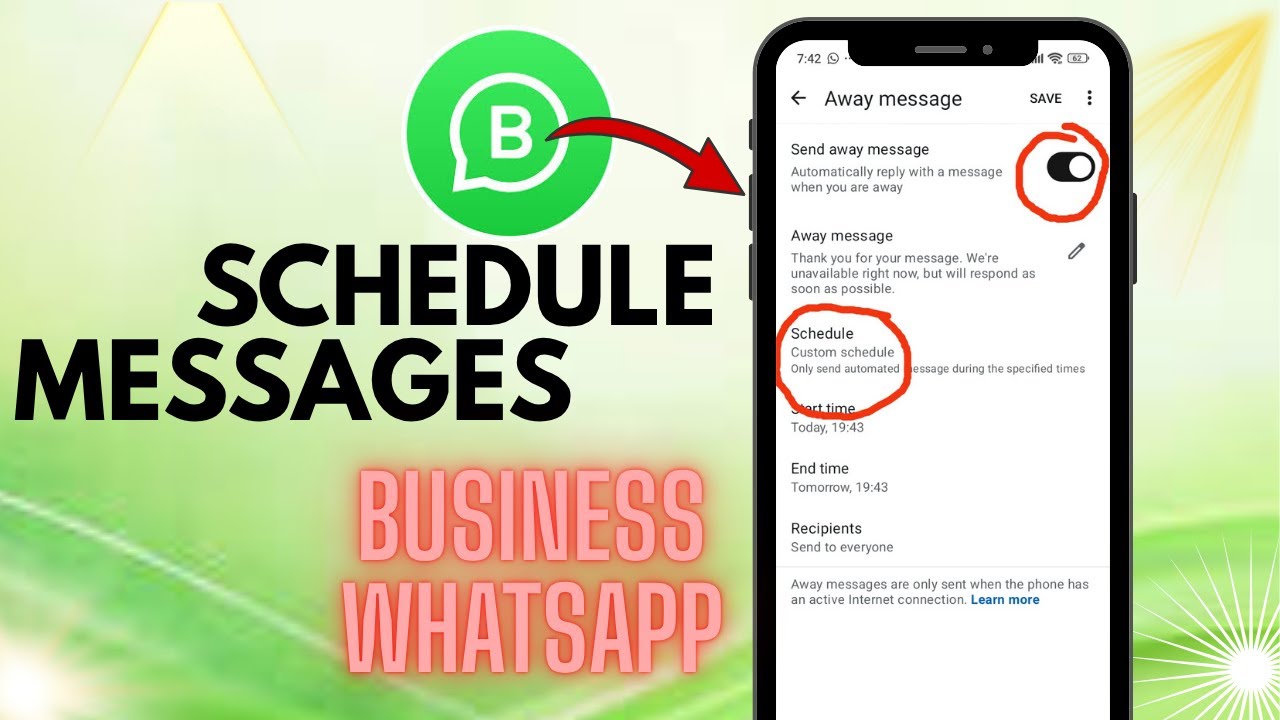 How to Schedule Messages on WhatsApp 2025 | Auto Message Guide