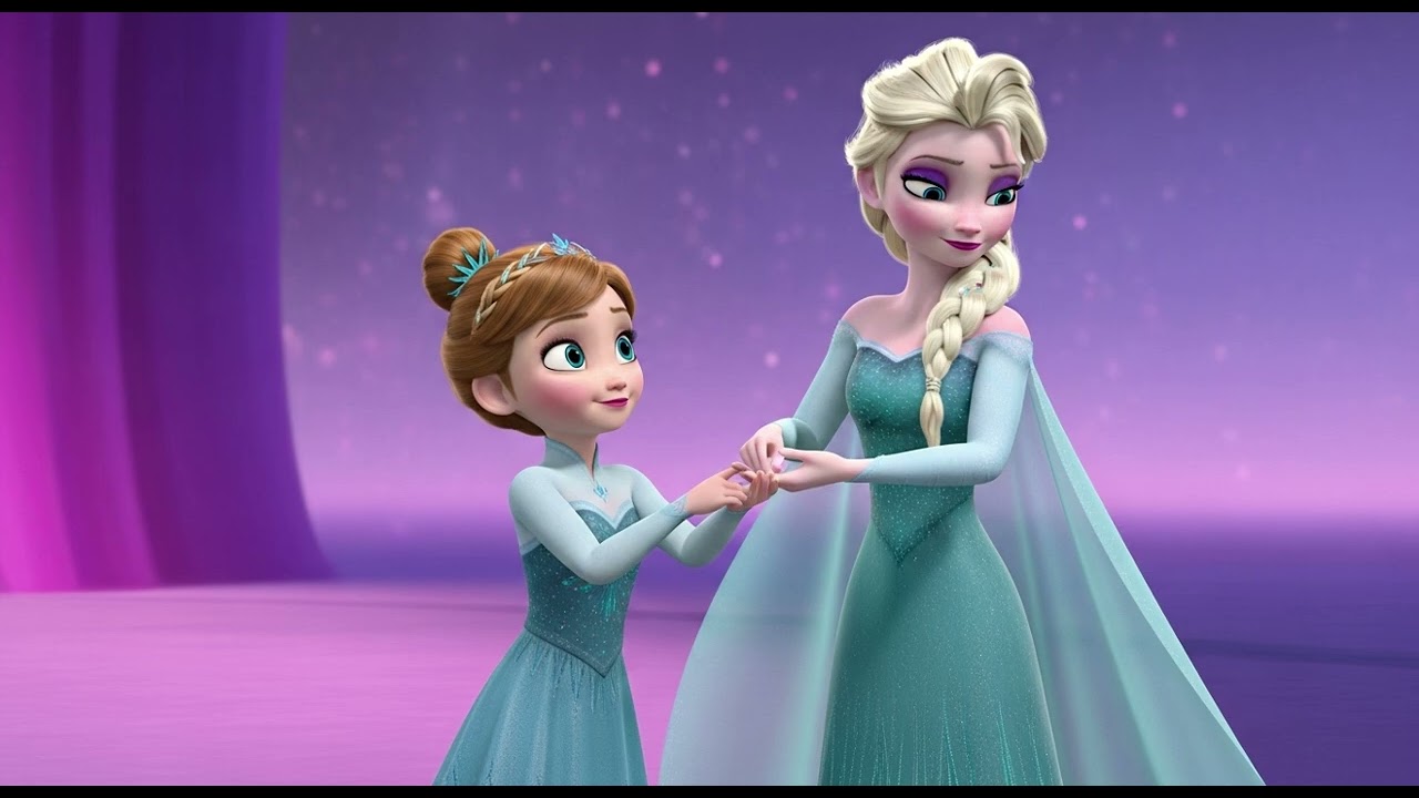 Elsa With Daughter Fun Dance Time 🌈 | Kids Nursery Rhymes