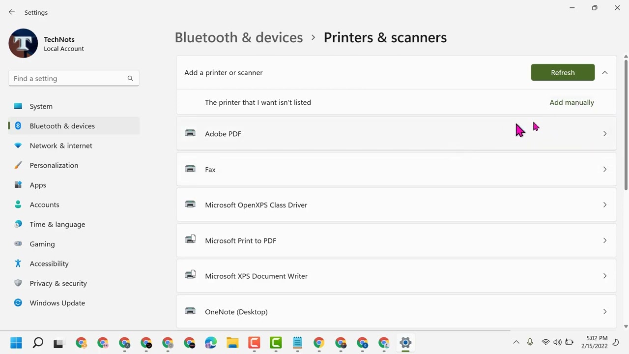 How To Add A Local Printer In Windows 11/10/8/7