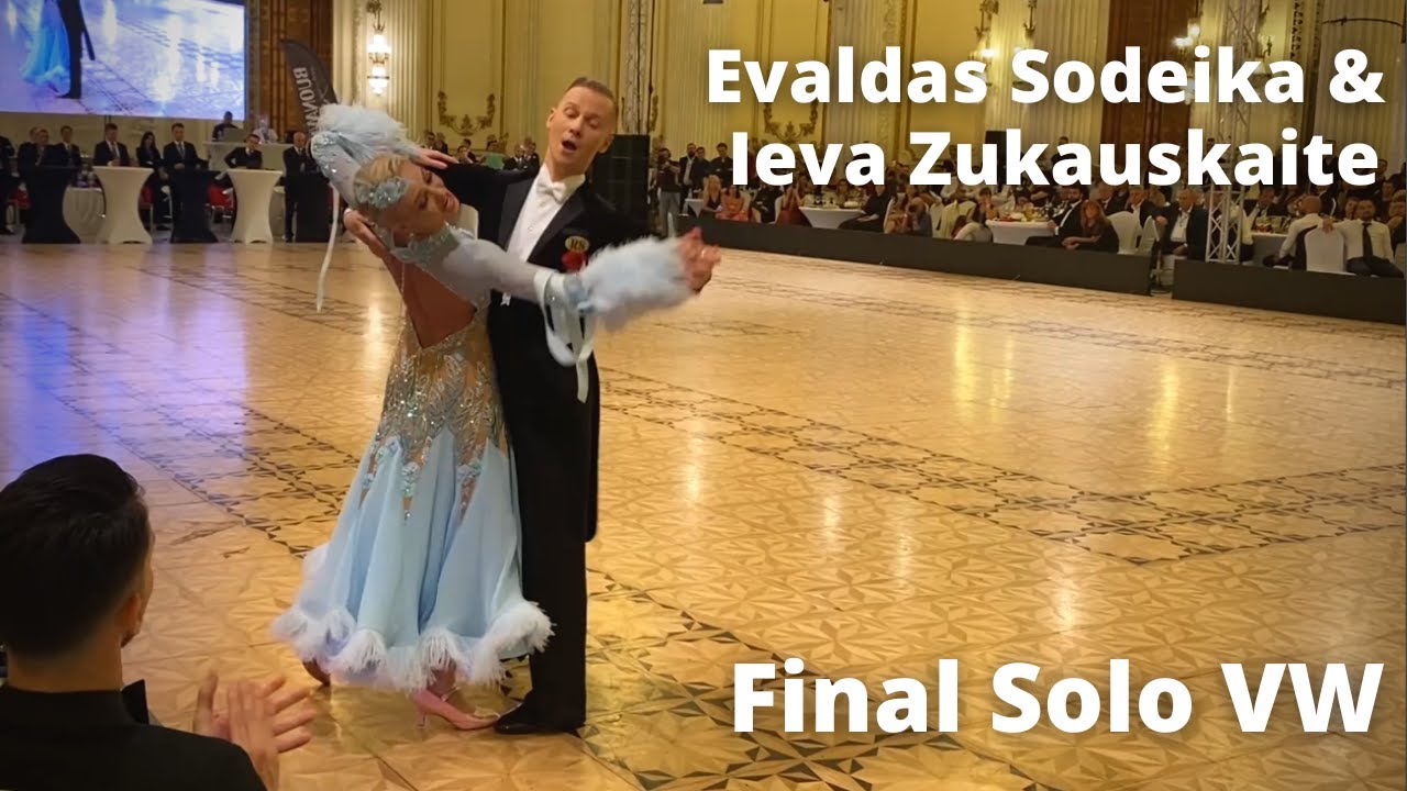 Evaldas Sodeika & Ieva Zukauskaite | Solo Viennese Waltz | Final European Championship 2022