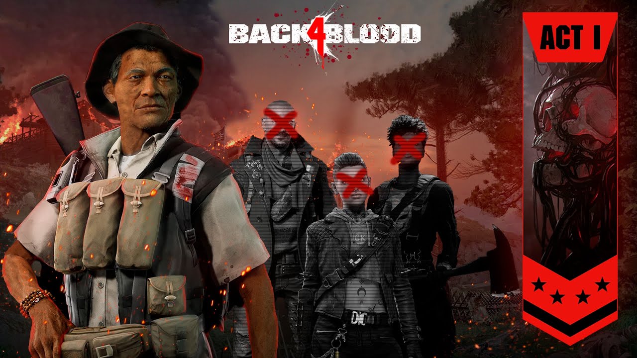FULL SOLO - NO HOPE 1 ACT (No Bots | No Burn Cards | No Melee) - Back 4 blood