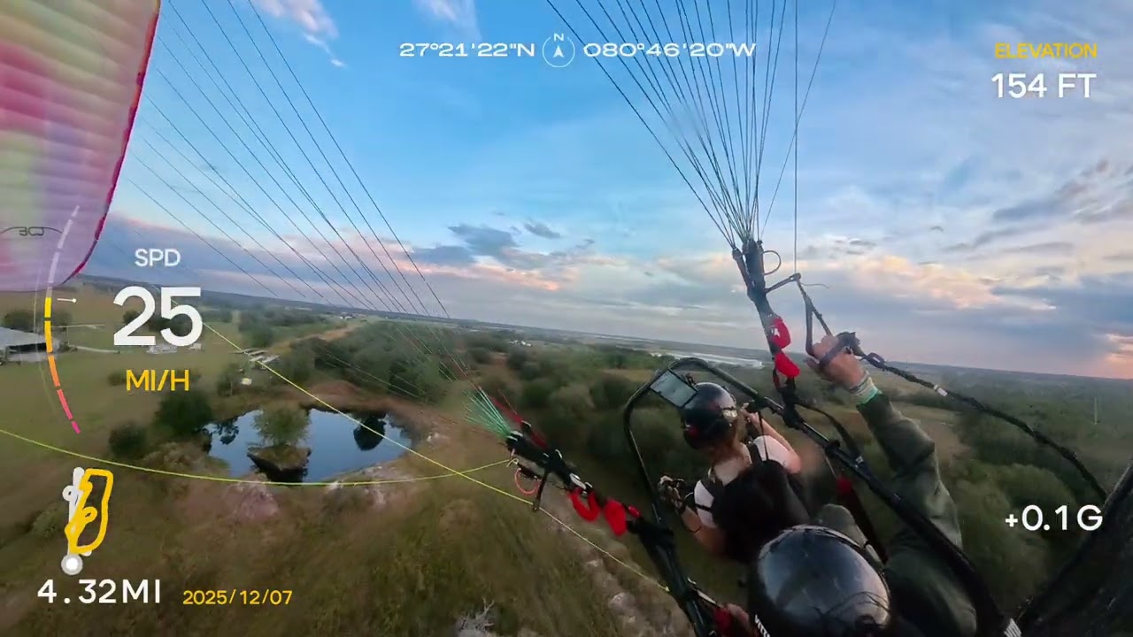 sunnyland Sunday tandem flight 6 12/7/2025