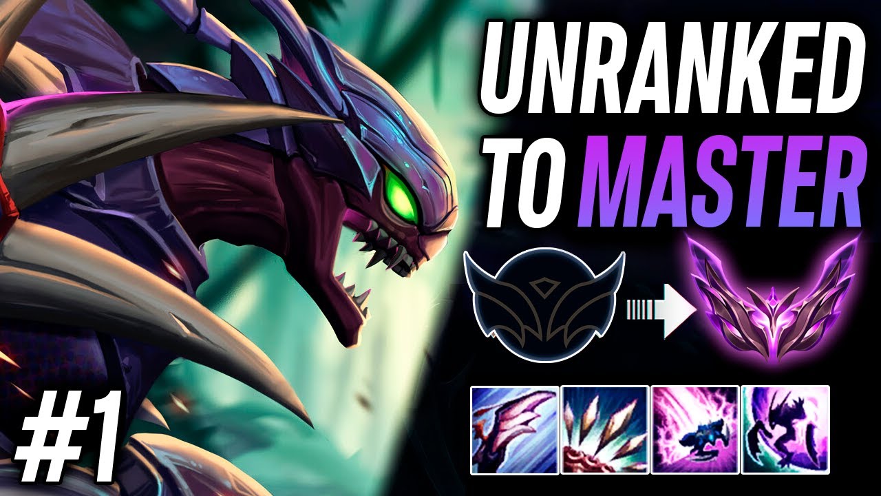 ¡LA ESTRATEGIA para SALIR de LOW ELO! GUIA KHA'ZIX JUNGLA s14 GAMEPLAY | De HIERRO a MASTER EP 1