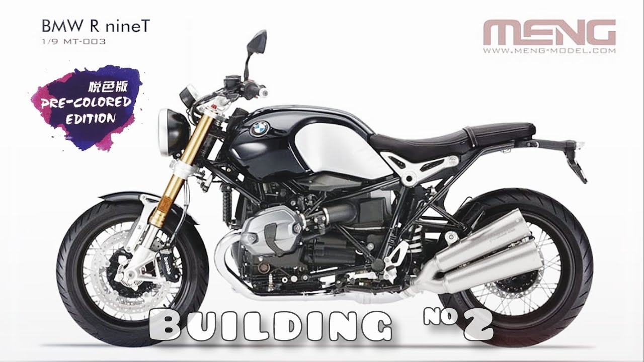 BMW R nineT - MENG - 1/9 - Bigscale - Building 2 - part 6-7