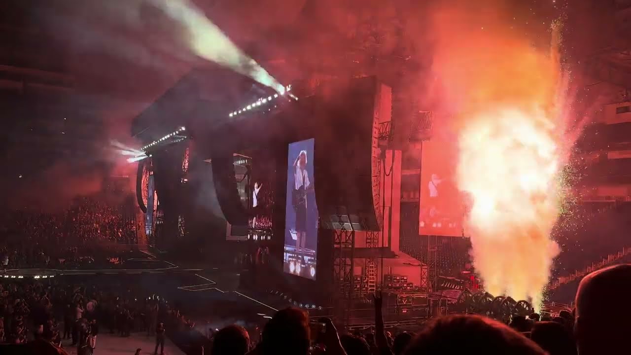 For Those About to Rock (We Salute You) - AC/DC Live Detroit, MI Ford Field - April 30, 2025 - PWRUP