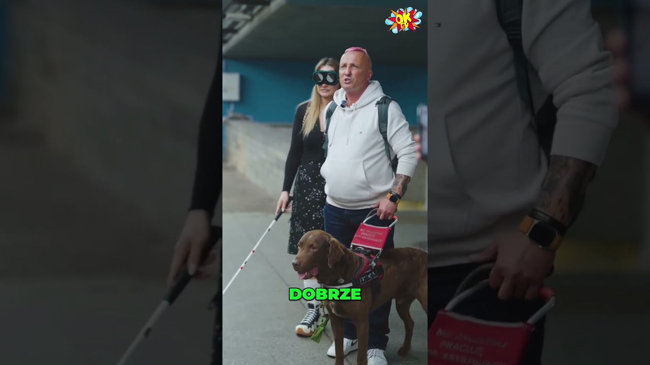 Przystanek w ciemno! Co się dzieje, gdy idziesz po mieście i nic nie widzisz ?