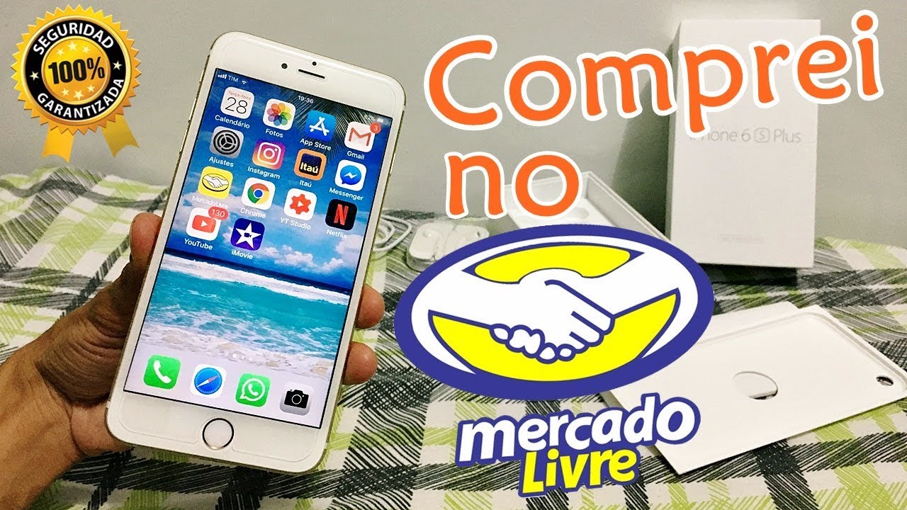 IPHONE 6S PLUS - COMPREI NO MERCADO LIVRE