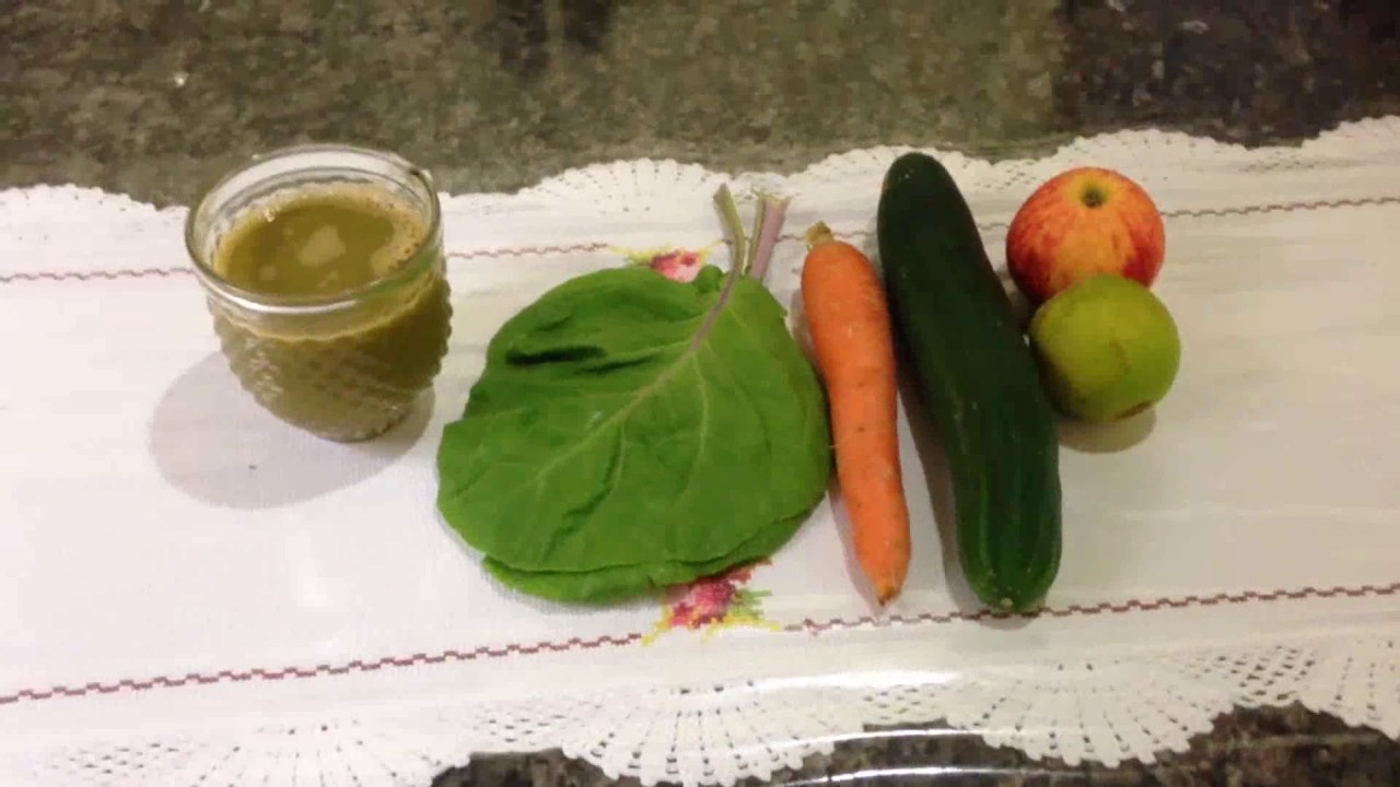 Aprenda a fazer um suco detox para desejum