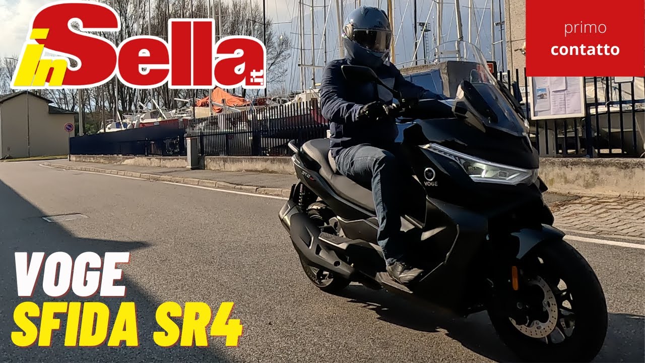 Voge Sfida SR4: abbiamo provato il 350 più tecnologico