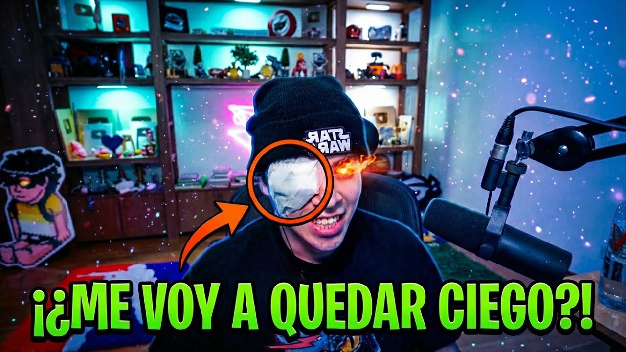SPREEN ¿VA A QUEDAR CIEGO? 😨 SU PROBLEMA EN EL OJO PREOCUPA A TODOS