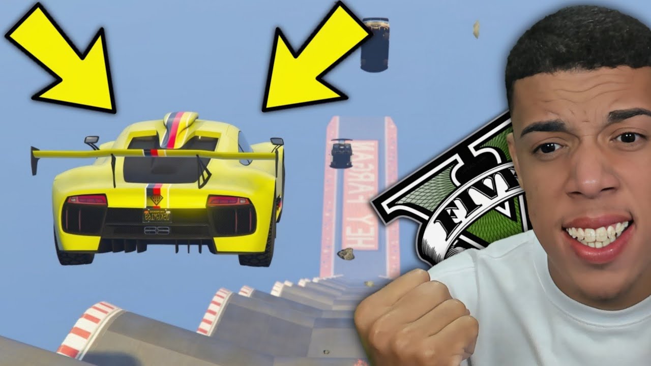 DESSA VEZ O GTA 5 NÃO TROLOU O RD NA MEGA RAMPA ONDULADA VAI e VOLTA!!