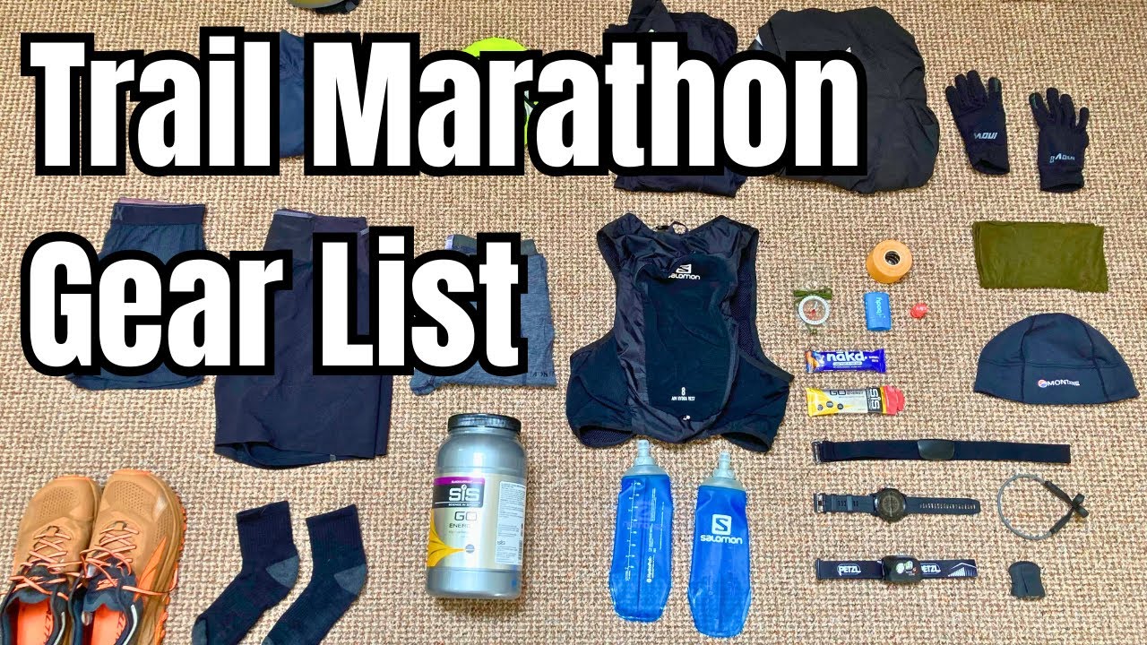 Trail Marathon Gear List
