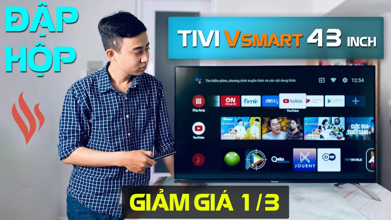 Đập hộp TV Vsmart 4K 43KD6600: Đã có thể mua với giá rẻ hơn 1/3