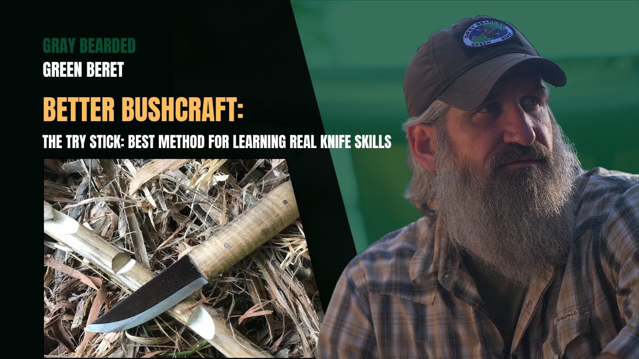 18 Essential Knife and Bushcraft Skills: The Try Stick