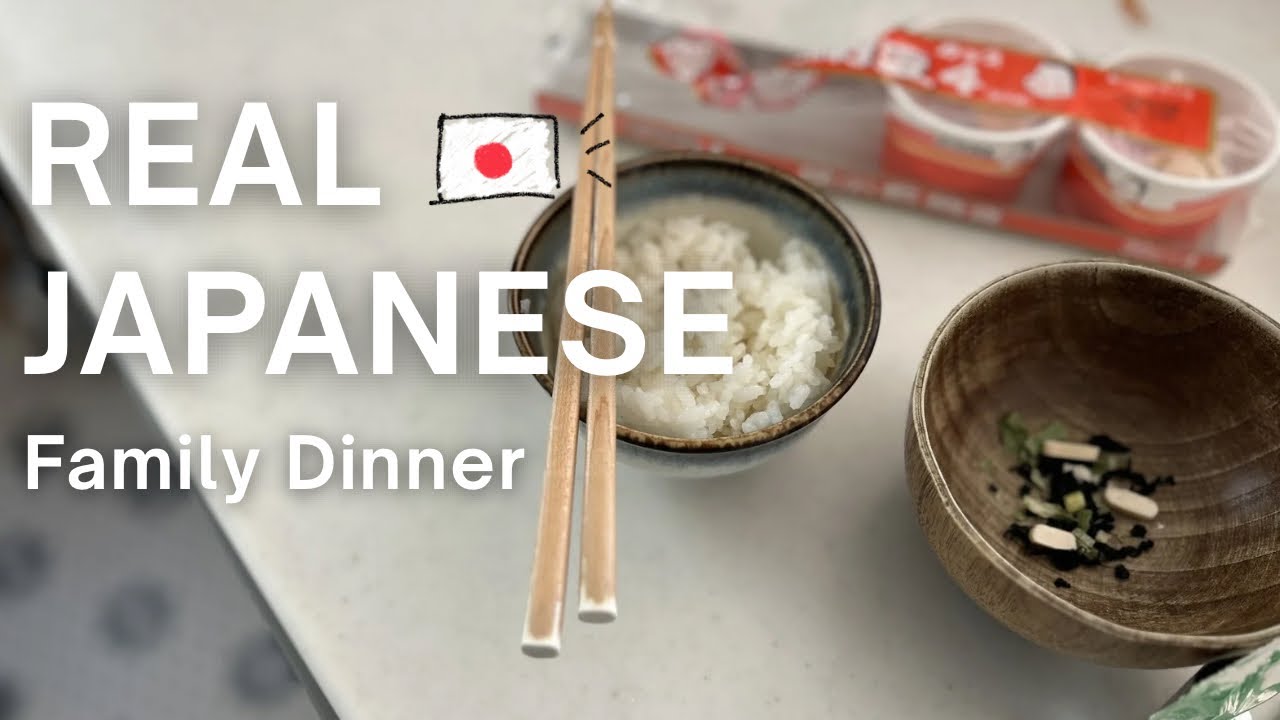 Real Japanese Family Conversation at Dinner | Listening Practice