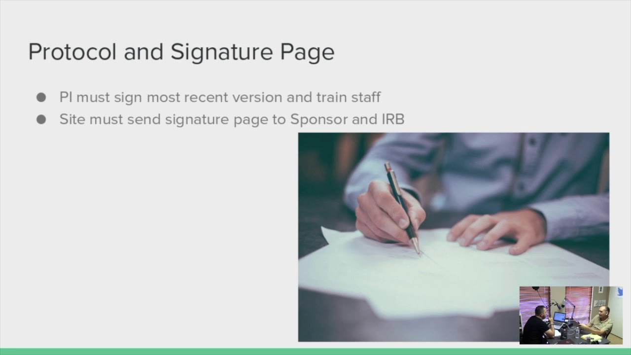 Regulatory Documents For Clinical Research Sites Webinar