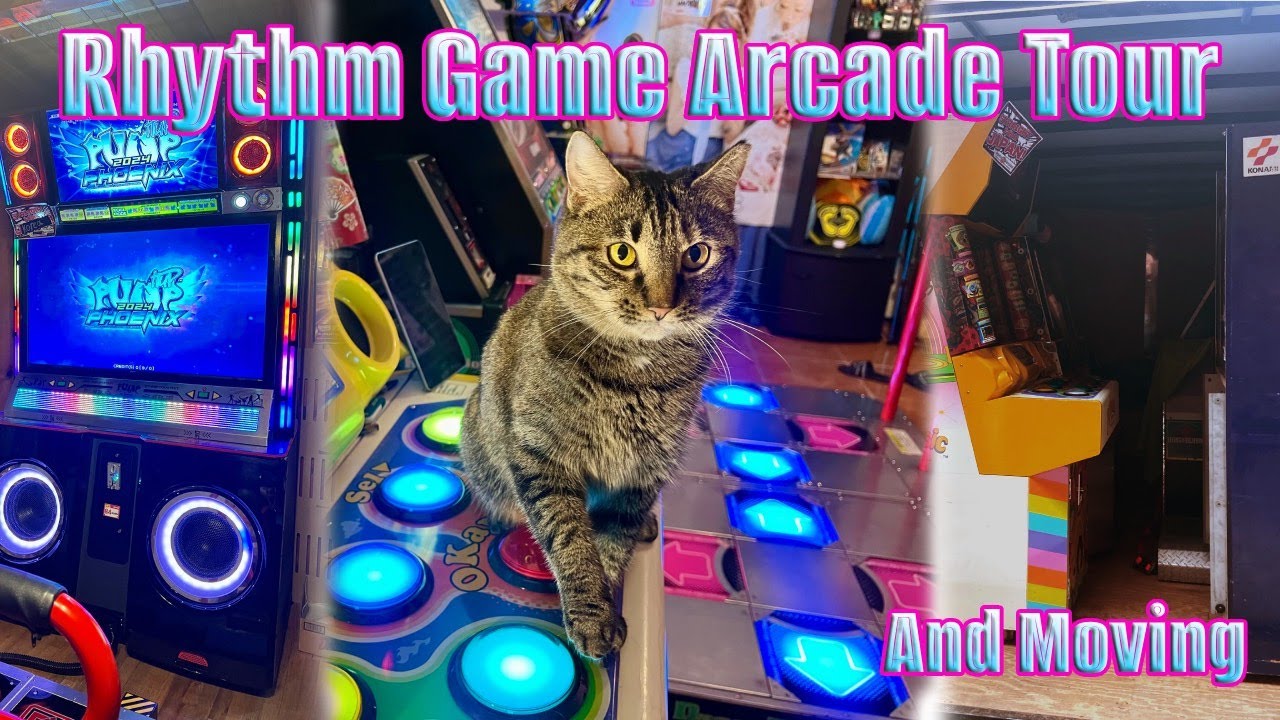 Rhythm Game Arcade Tour and Moving