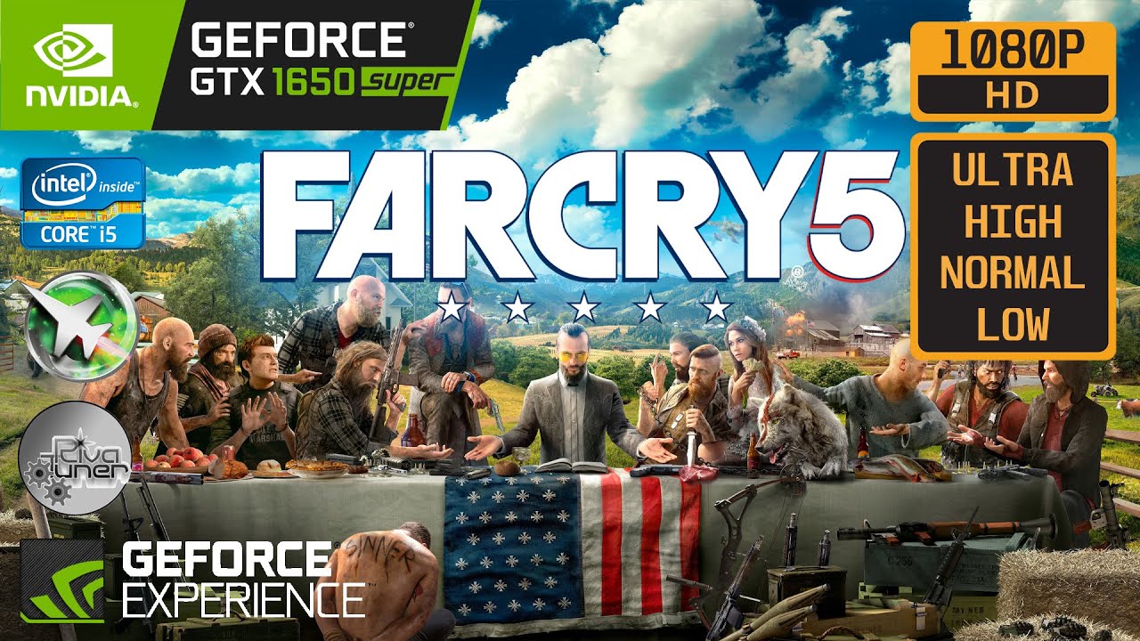 FAR CRY 5 - GTX 1650 SUPER - i5-4590 (ALL GRAPHICS PRESETS)