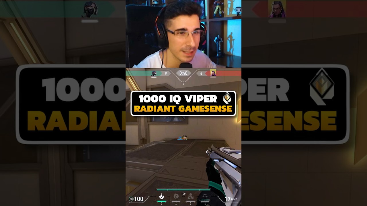 GAMESENSE de RADIANT Viper 🏆 valorant live stream gameplay highlights daily clips
