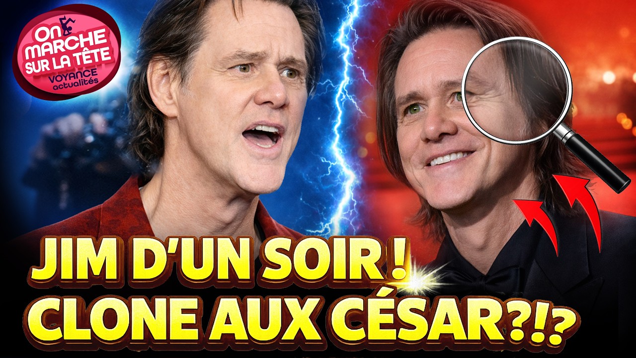 JIM CARREY ! HOMME D'UN SOIR, CLONE AUX C&Eacute;SARS ? 🥳😱🤡 #jimcarrey #voyance #voyanceactualite