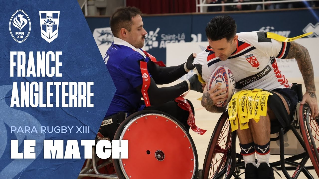 France vs Angleterre Para Rugby XIII - 23.11.24 - Saint-Lô