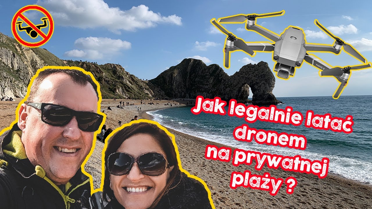 Jak legalnie latać dronem w UK gdy mowią ze nie wolno? Zwiedzamy Durdle Door, Dorset! ( # VLOG 003 )