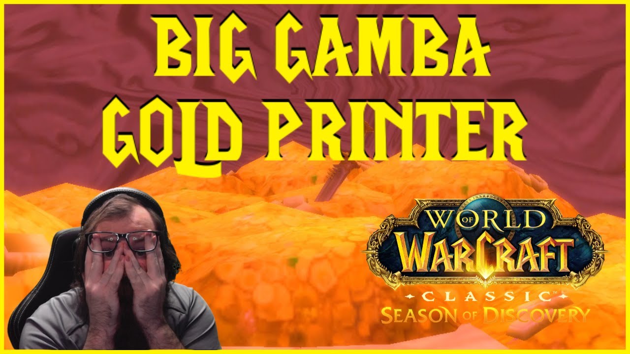 Season of Discovery: BIG GAMBA GOLD PRINTER