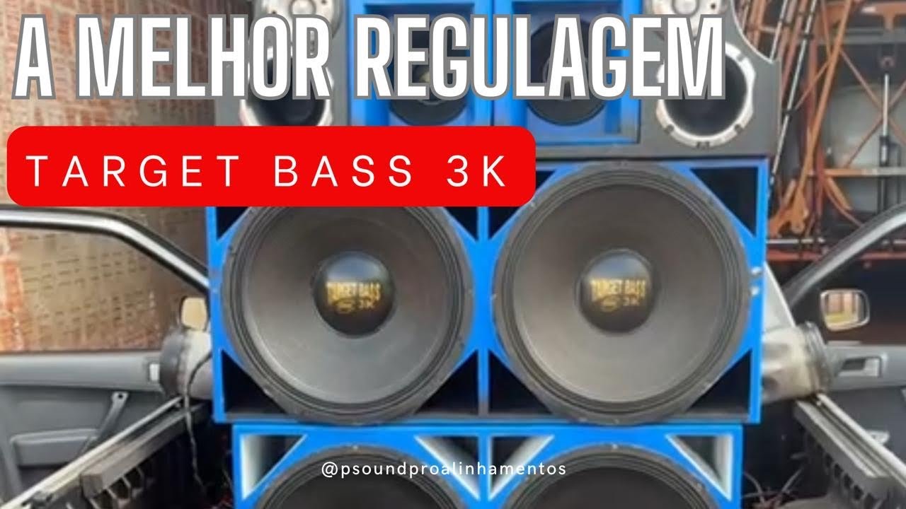 A melhor Regulagem para o Target Bass 3k de 18” #psound #somautomotivosul #somautomotivo