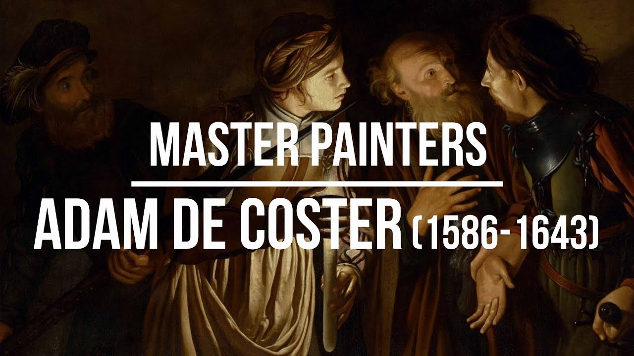 Adam de Coster (1586-1643) A collection of paintings 4K Ultra HD Silent Slideshow
