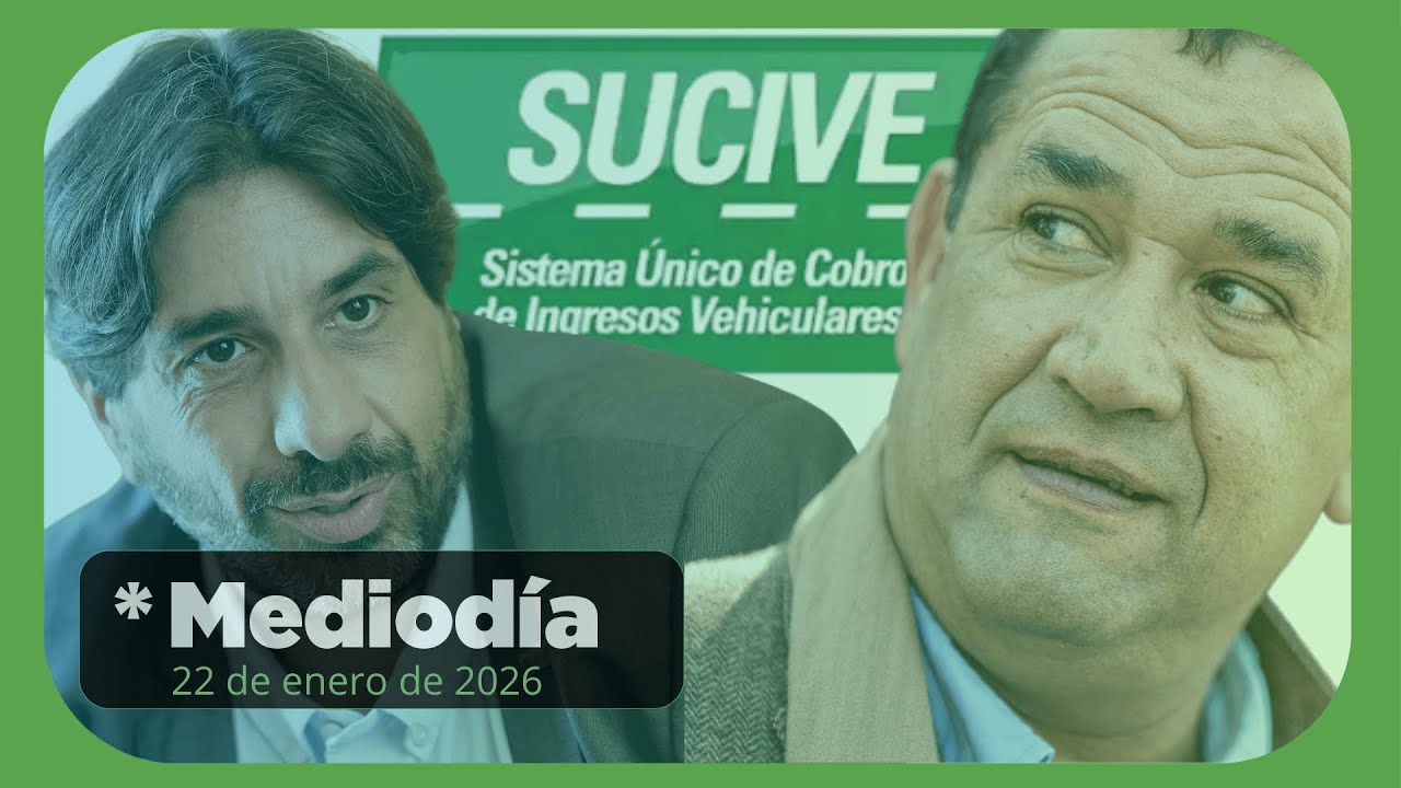 MVD Noticias - Edición Mediodía l Jueves 22 de enero