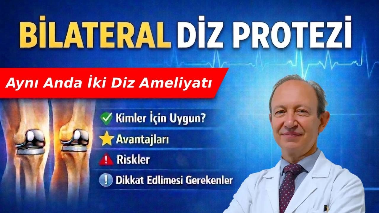 Aynı seansta her iki dize protez uygulaması yapılabilir mi? | Prof. Dr. Yakup YILDIRIM