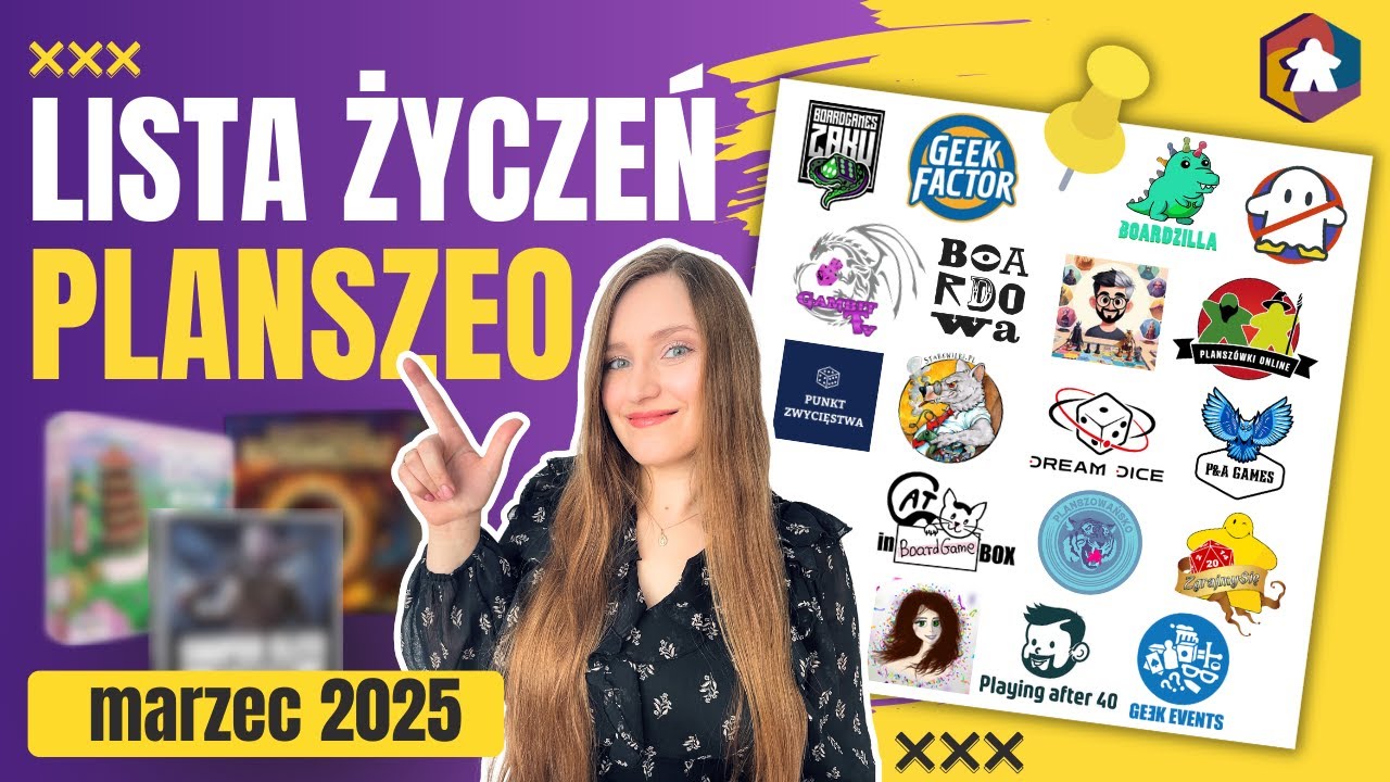 Premiery - marzec 2025 | Lista życzeń Planszeo | Gry planszowe, na które warto czekać