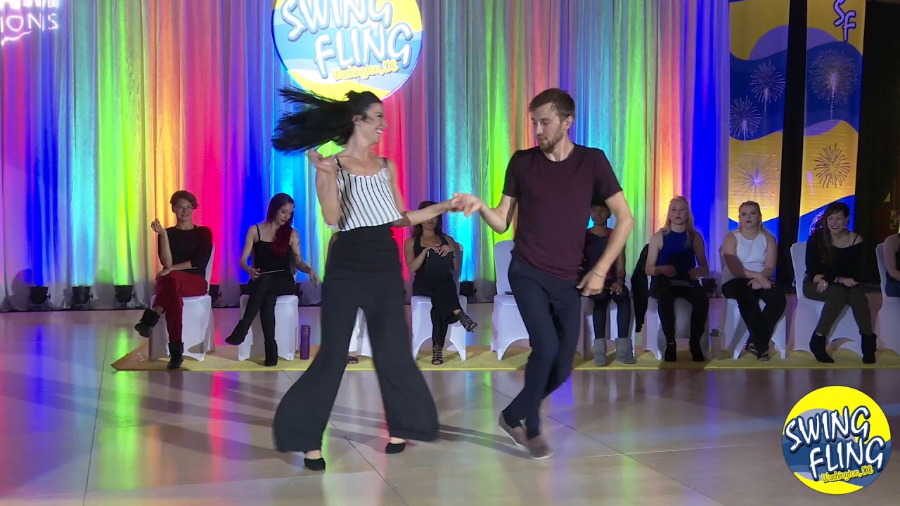 Swing Fling 2019 Invitational Jack & Jill Jakub Jakoubek & Susan Kirklin