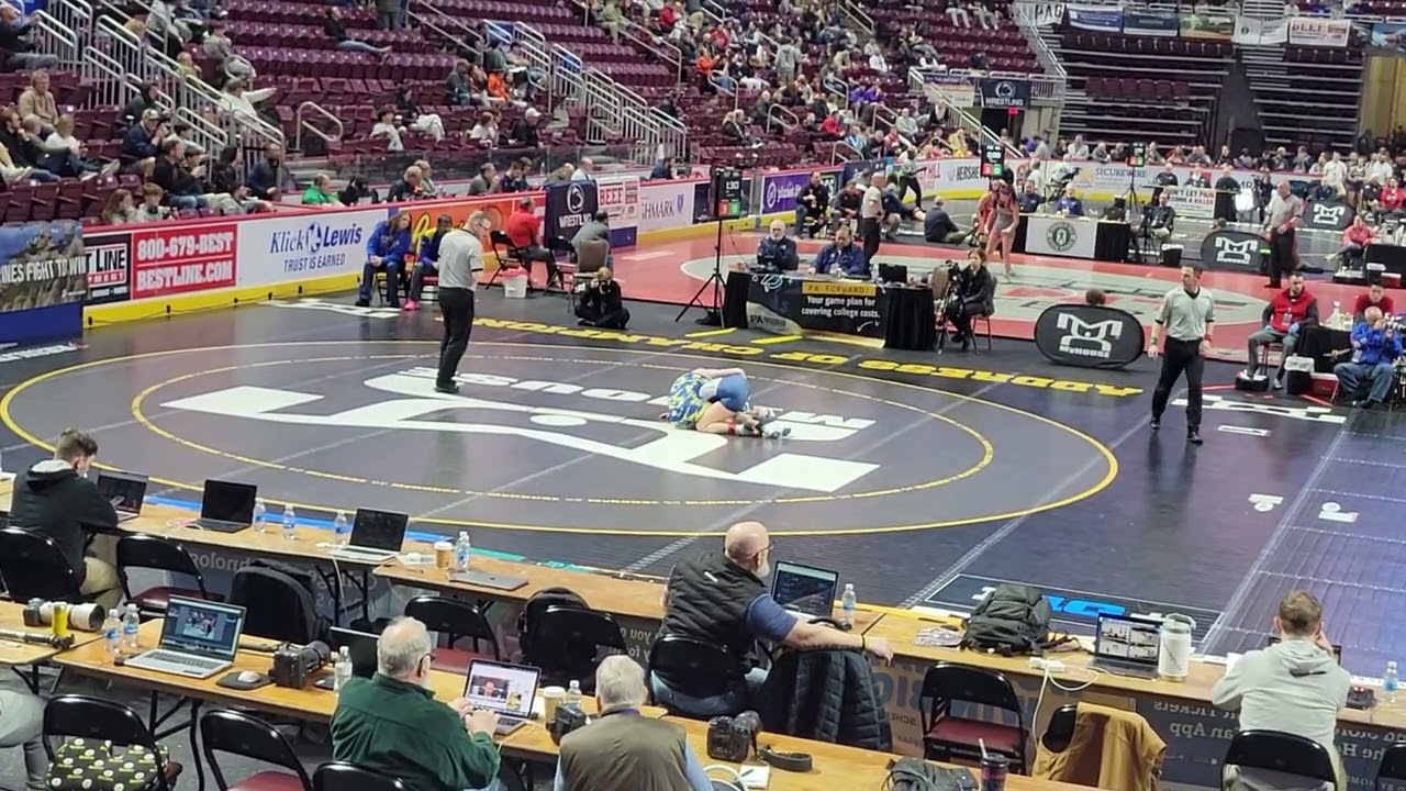 2026 PIAA Girl's State Championships, Kenna in consolations at 136 lbs