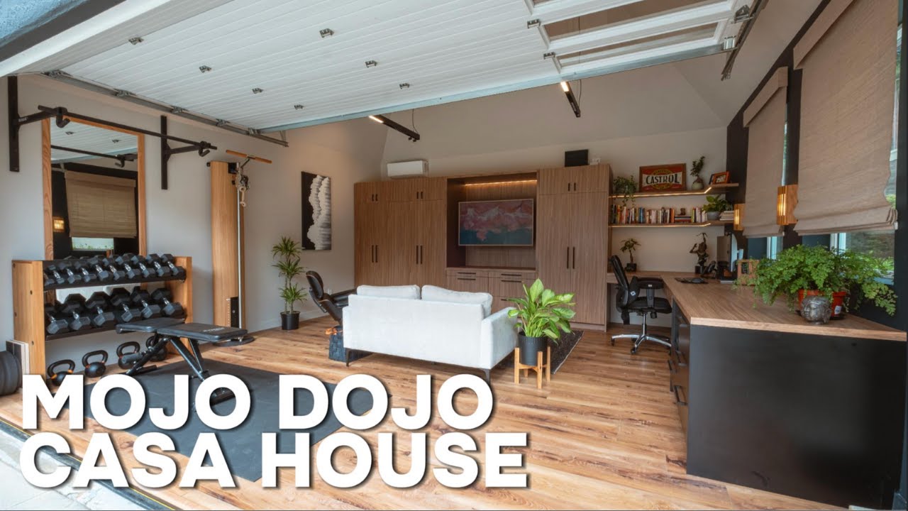 Mojo Dojo Casa House   Masculine Gym & Office Transformation by Beachside Custom Gyms