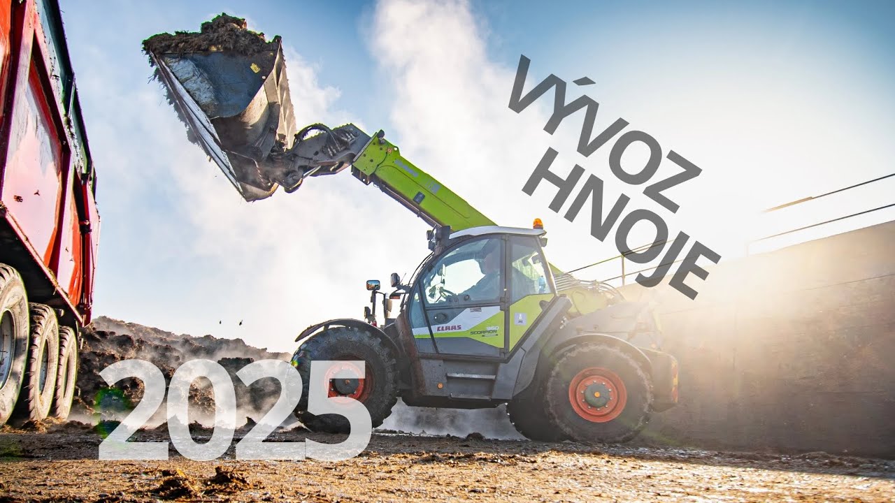 Vývoz Hnoje 2025💩 | New Holland T8💙🚜 + T6070💙🚜 & Claas Scorpion 960💚❤️