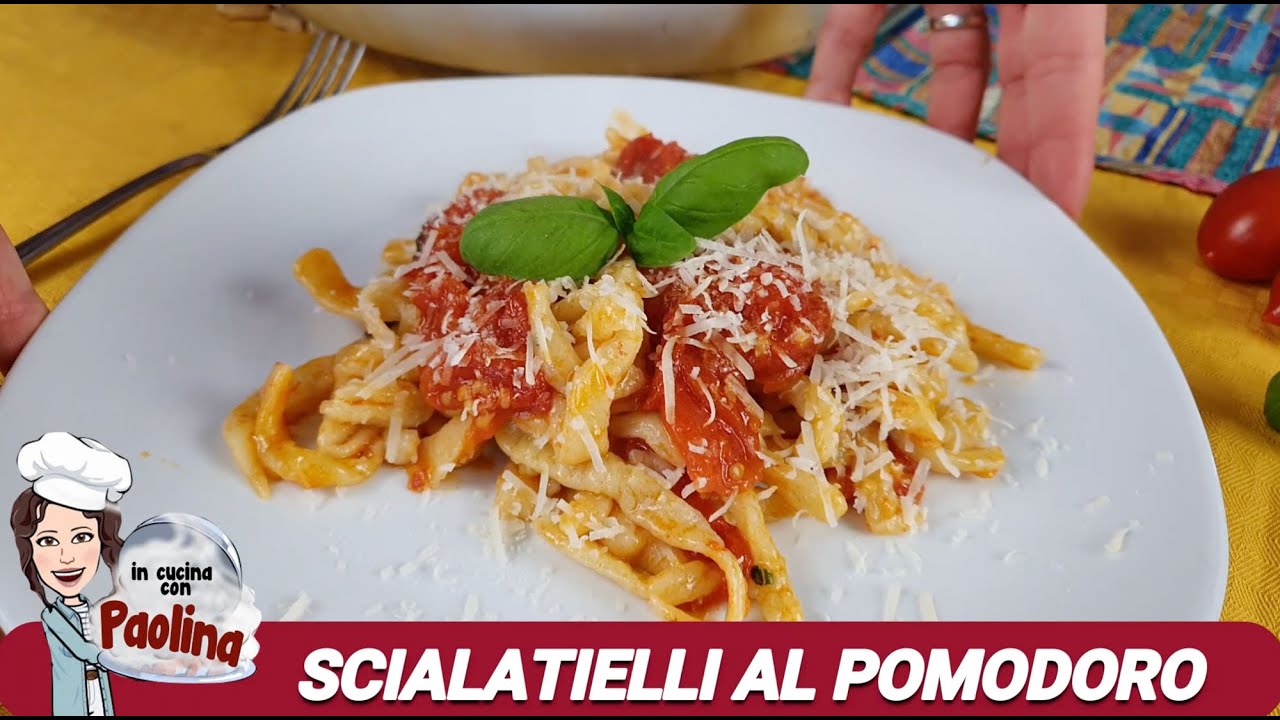 SCIALATIELLI LA RICETTA ORIGINALE | In cucina con Paolina