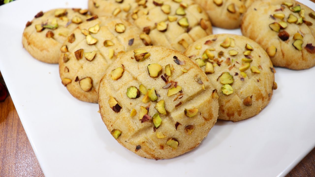 Easy Atta Biscuit Recipe | Eggless Atta Biscuits | Eggless Wheat Biscuit Recipe
