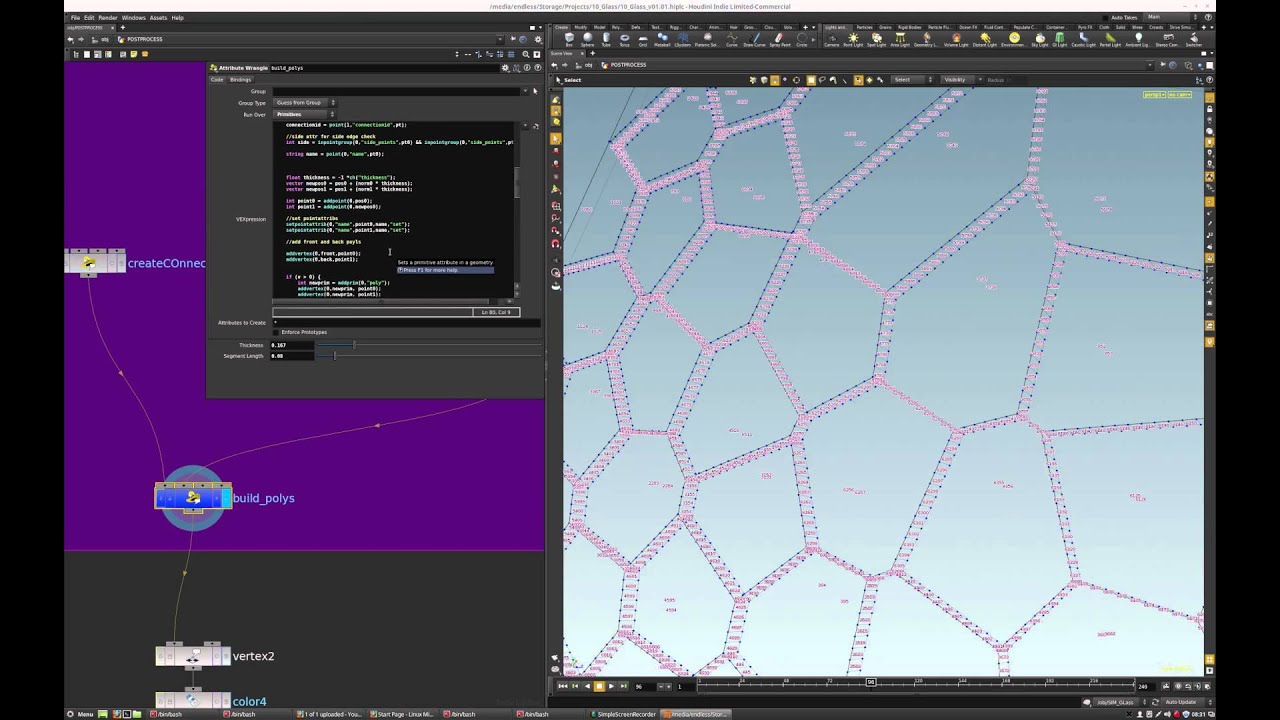 Glass Edge Division and Displacement 04 Geometry Constraints