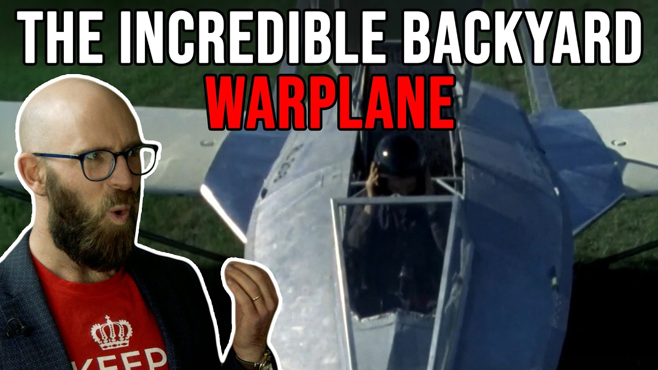 The Dude Who Tried to Revolutionize War Planes By Building an Incredible One in His Backyard