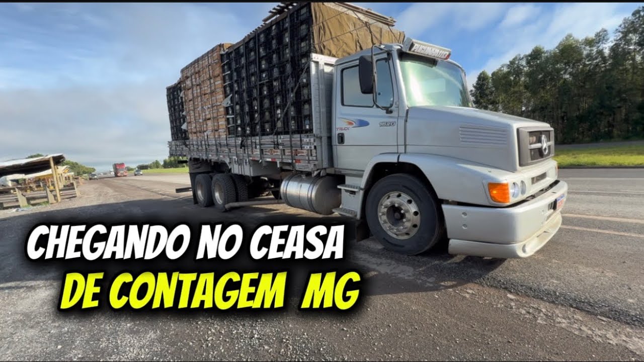 CHEGANDO NO CEASA DE CONTAGEM MG, COM A BICUDINHA CARREGADA 🚀😎
