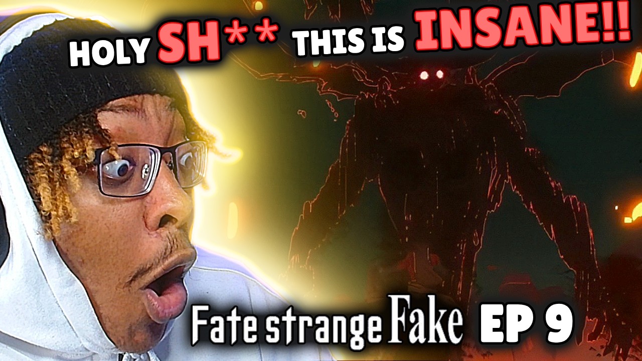 HE GOT HIS NOBLE PHANTASM STOLEN WTFF🔥‼️|| Fate/Strange Fake Episode 9 Reaction