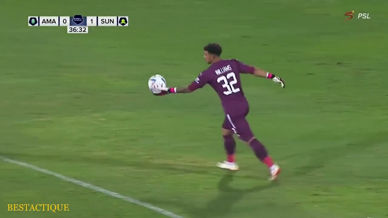 R.Williams شاهد مهارات حارس منتخب جنوب افريقيا