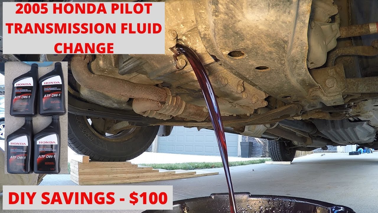 2005 Honda Pilot Automatic Transmission Fluid Change