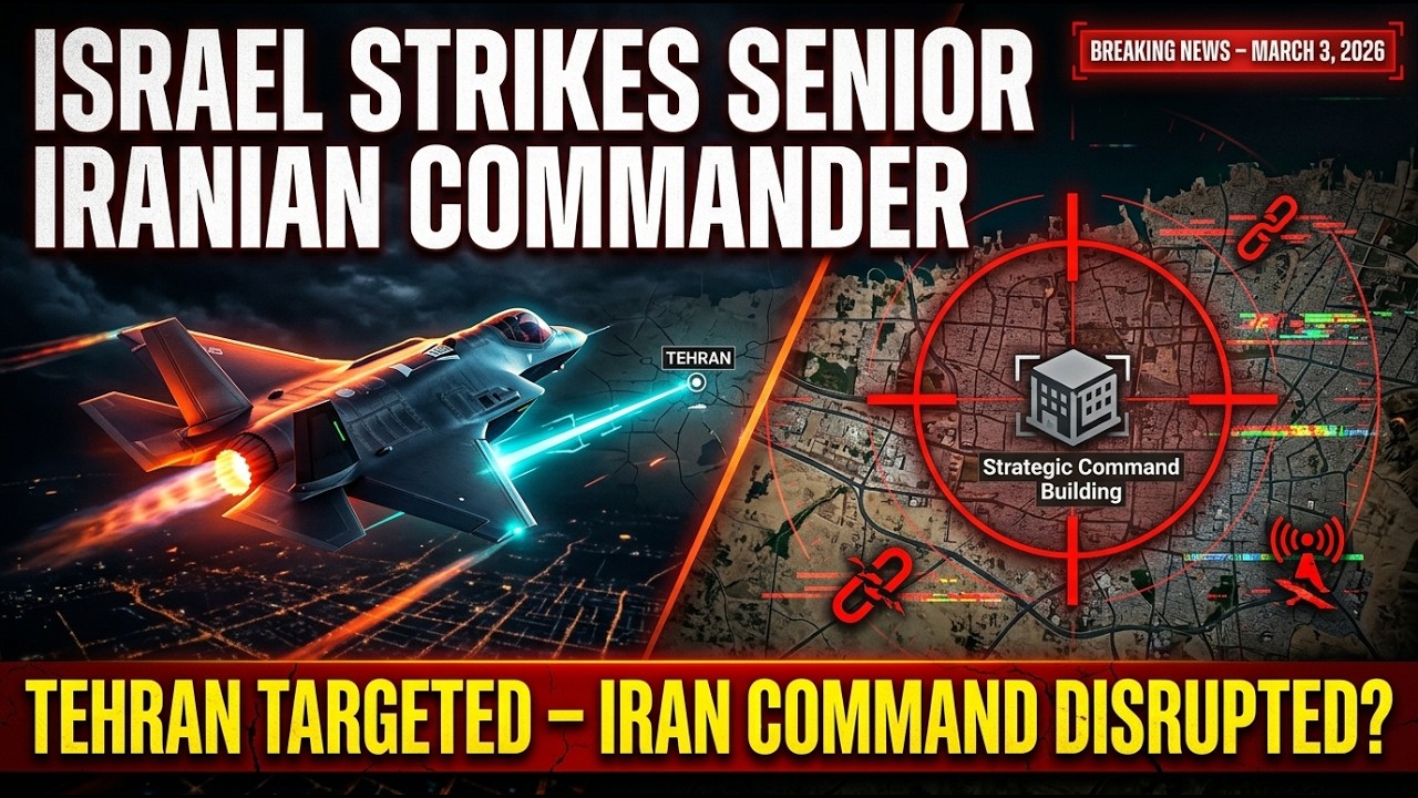 Breaking: IDF Targets Senior Iranian Commander in Tehran &ndash; Command Chain Hit Again
