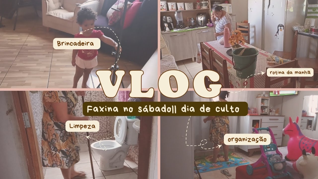 Rotina de sábado e organização 💓